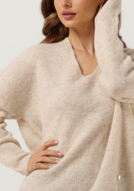 Ecru MOS MOSH Pullover THORA V-NECK KNIT - large