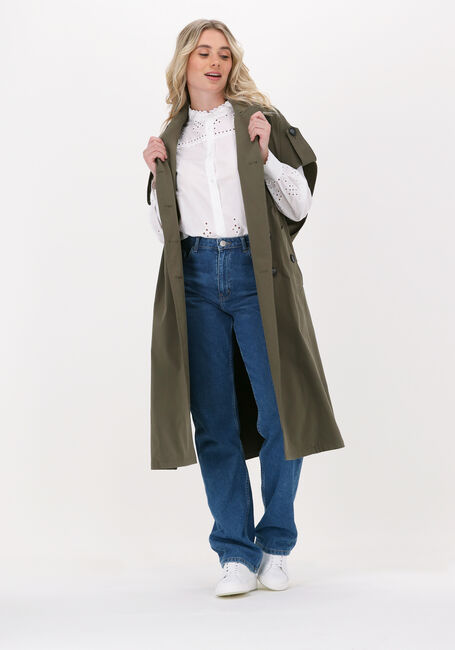 Dunkelgr&uuml;n BEAUMONT Trenchcoats SLEEVELESS OVERSIZED TRENCH - large