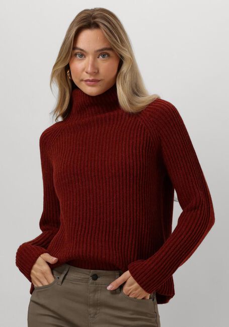 Rote DRYKORN Rollkragenpullover ARWEN - large