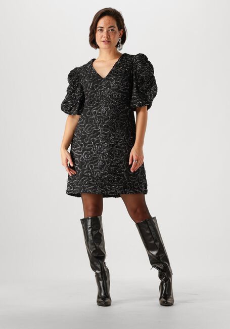 Schwarze Y.A.S. Minikleid YASVIMALA SS DRESS - large