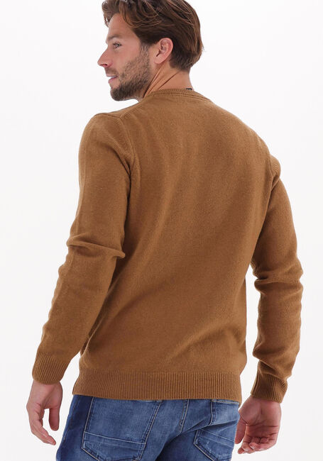 Braune LYLE & SCOTT Pullover CREW NECK LAMBSWOOL BLEND JUMPER - large