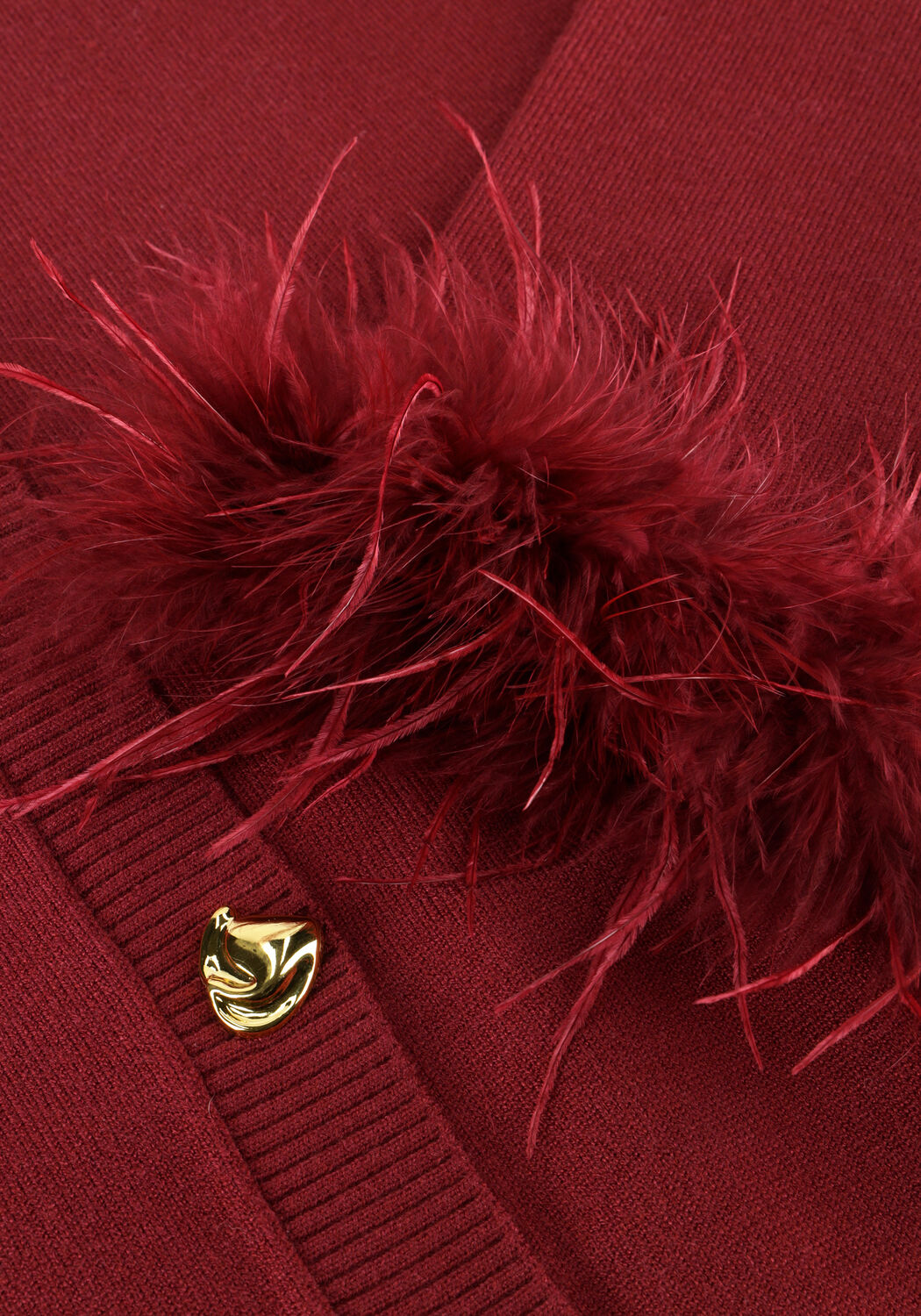 Bordeaux REFINED DEPARTMENT Strickjacke MADY - large