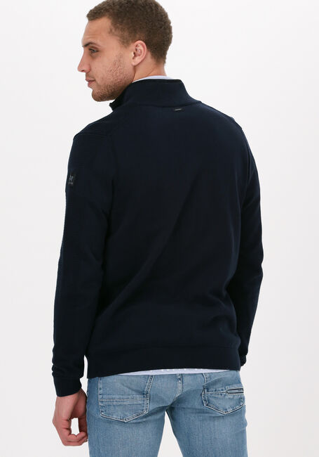 Dunkelblau VANGUARD Strickjacke ZIP JACKET COTTON - large
