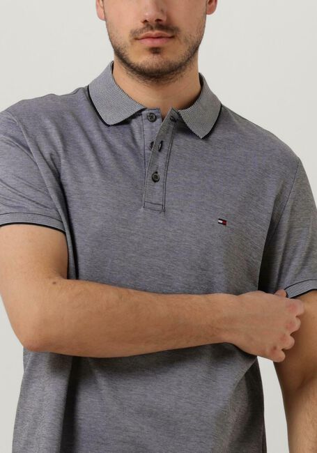 Anthrazit TOMMY HILFIGER Polo-Shirt OXFORD LOGO COLLAR REG POLO - large