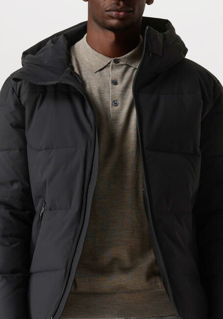 Schwarze WOODBIRD Wattierte Jack WBJOSEPH TECH JACKET - large