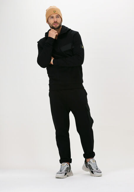 Schwarze LYLE & SCOTT Sweatshirt POCKET HOODIE - large