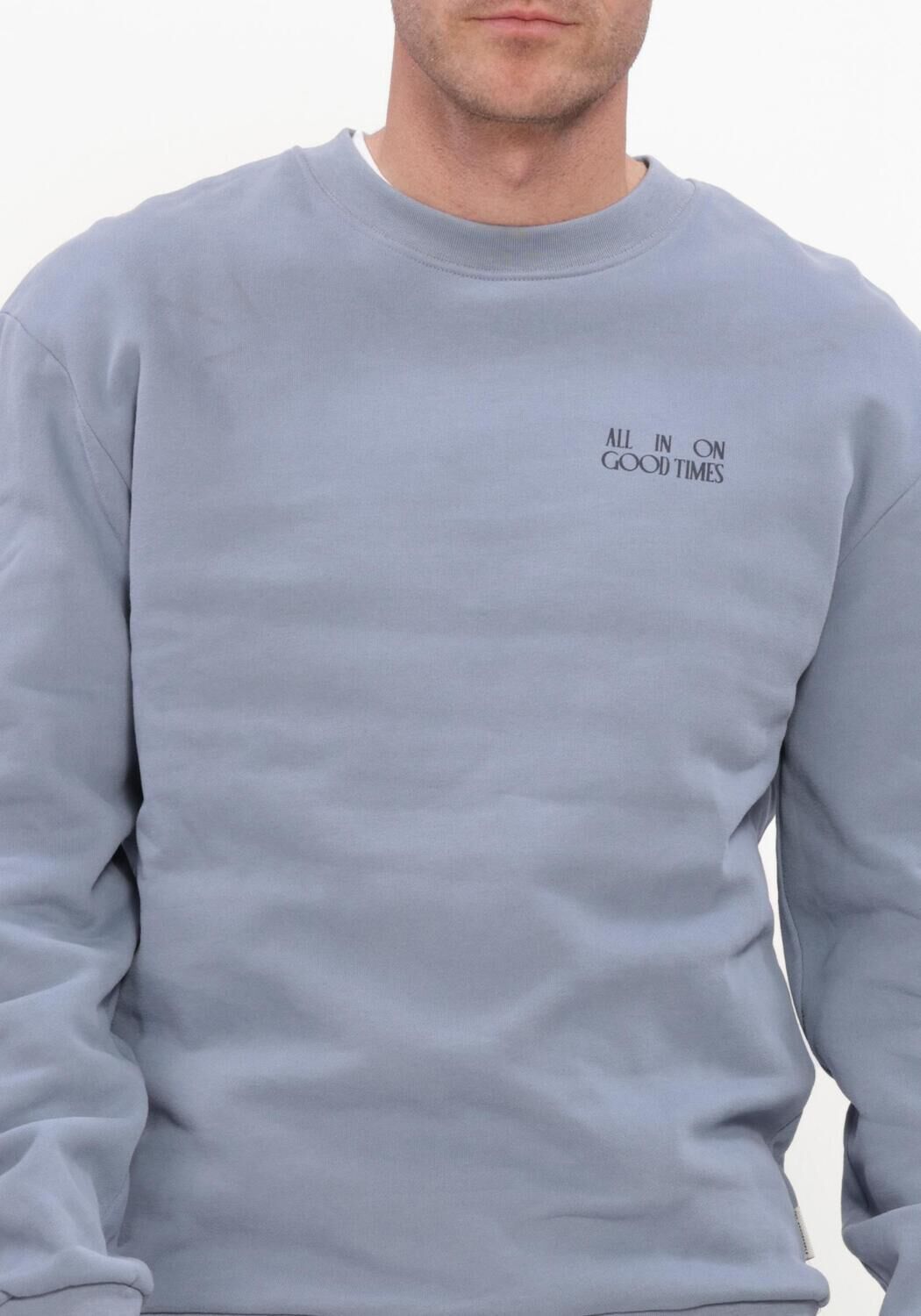 Hellblau THE GOODPEOPLE Sweatshirt LAX - large