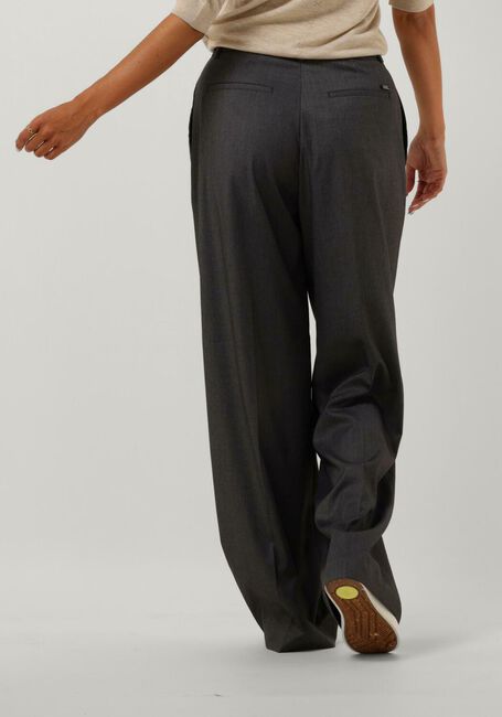 Graue SCOTCH & SODA Weite Hose ROSE PLEATED HIGH-RISE WIDE LEG PANT - large