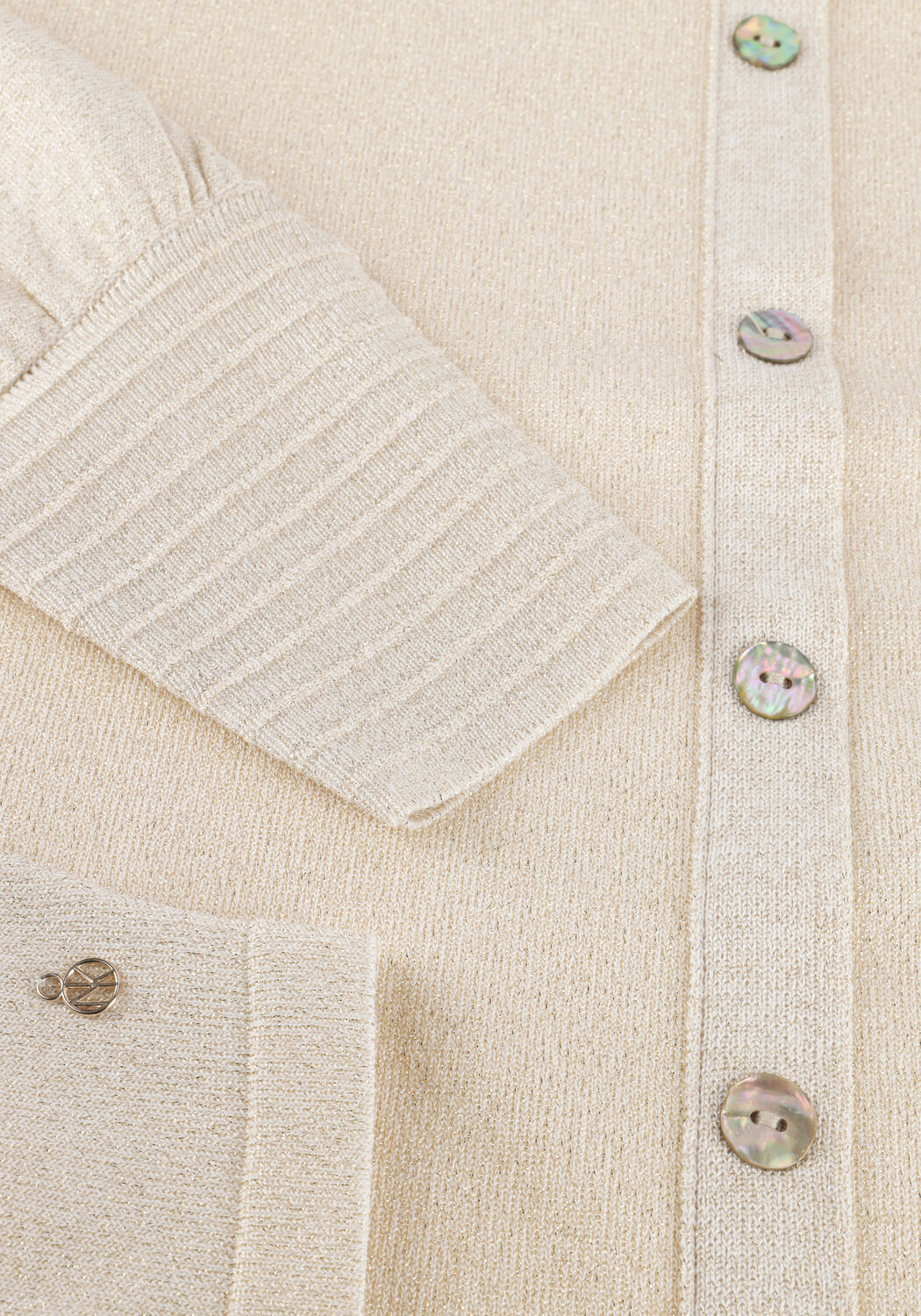 Sand NUKUS Pullover JORIEN PULLOVER LUREX - large