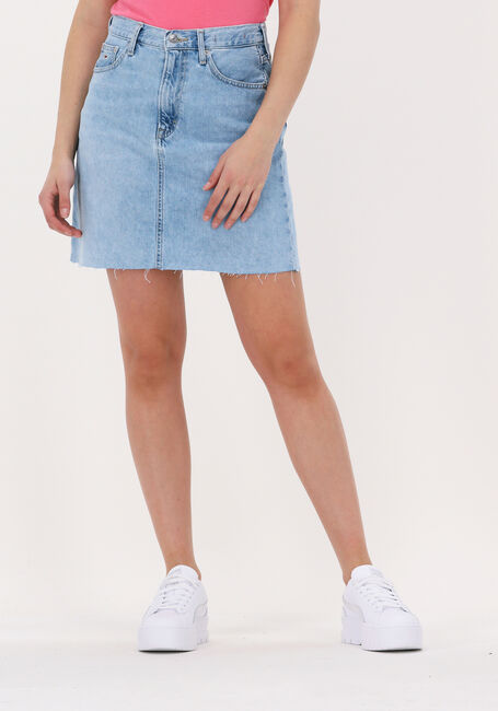 Hellblau TOMMY JEANS Minirock MOM SKIRT - large