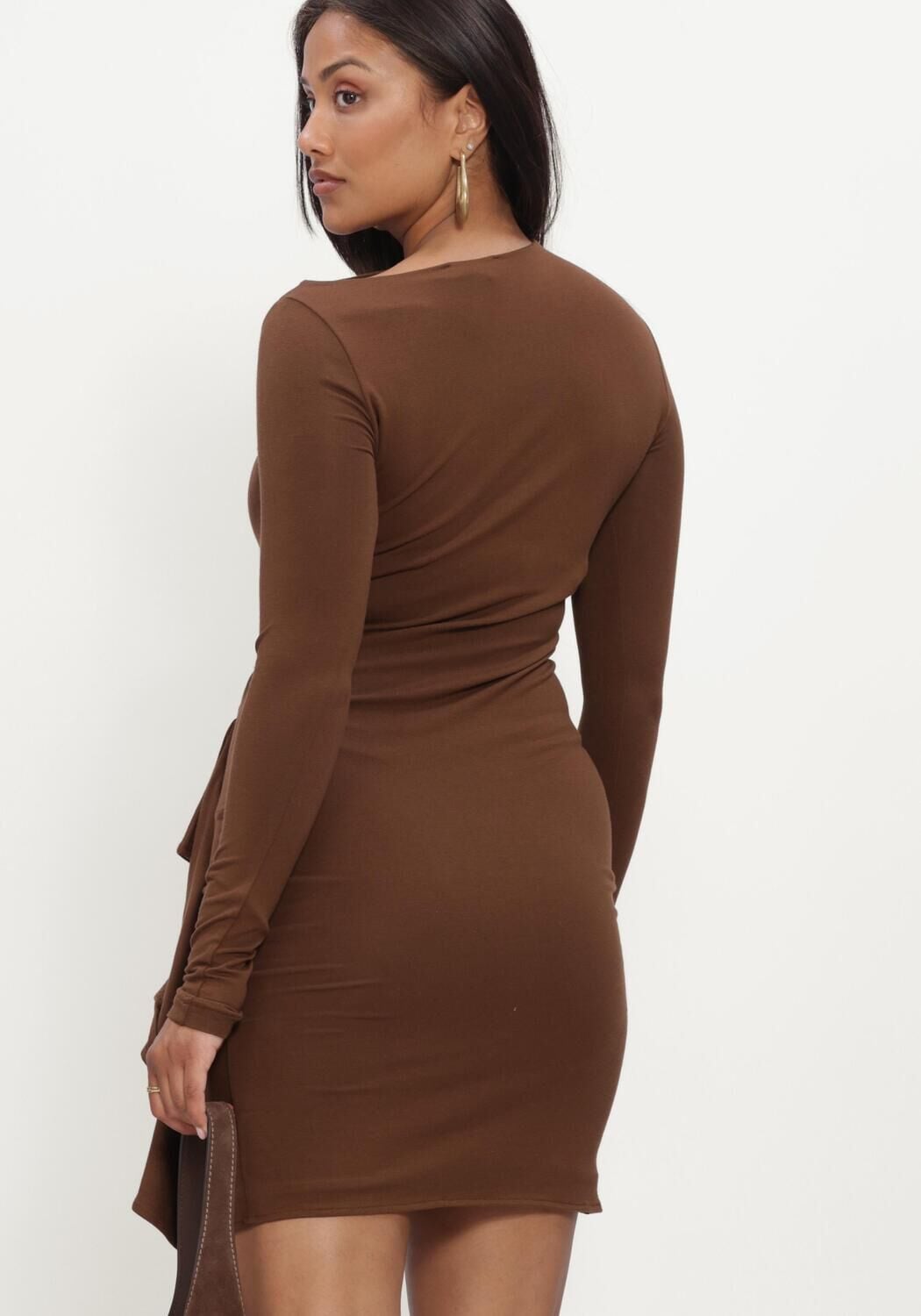 Braune JOSH V Minikleid YLA DRESS - large