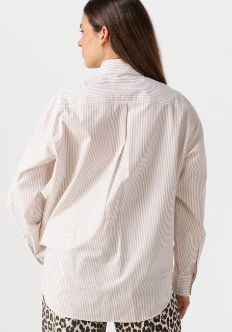 Ecru CALVIN KLEIN Blusen WOVEN LABEL RELAXED SHIRT - large