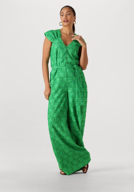 Gr&uuml;ne POM AMSTERDAM Jumpsuits JUMPSUIT PALM GREEN JACQUARD - large