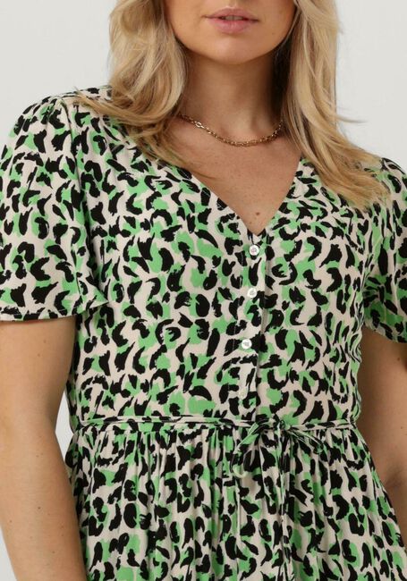 Grüne OBJECT Midikleid OBJISABELLA 2/4 DRESS - large