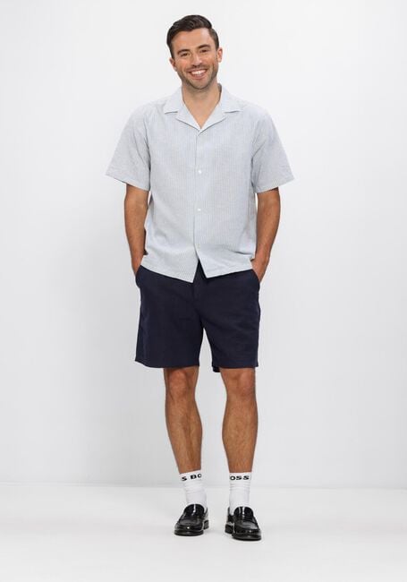 Dunkelblau LES DEUX Kurze Hose OTTO LINEN SHORTS - large