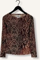 Braune ROUGE EDIT Top ROUSARI LS O NECK TOP Braune ROUGE EDIT Top ROUSARI LS O NECK TOP - medium