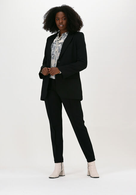 Schwarze SUMMUM Jumpsuit TROUSERS GABARDINE STRETCH - large