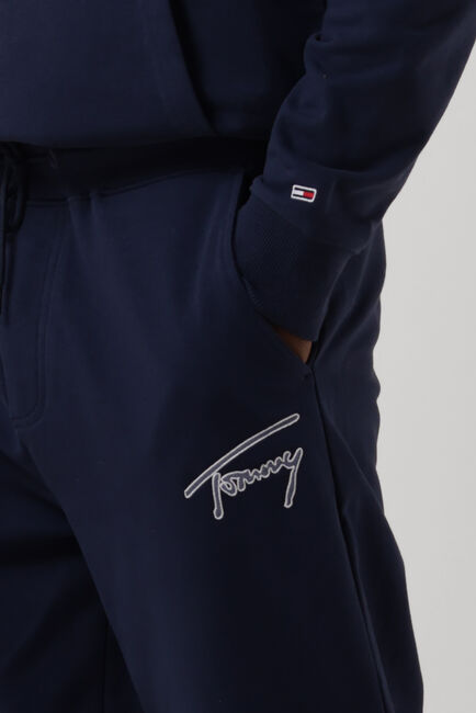Dunkelblau TOMMY JEANS Jogginghose TJM REG SIGNATURE SWEATPANTS - large