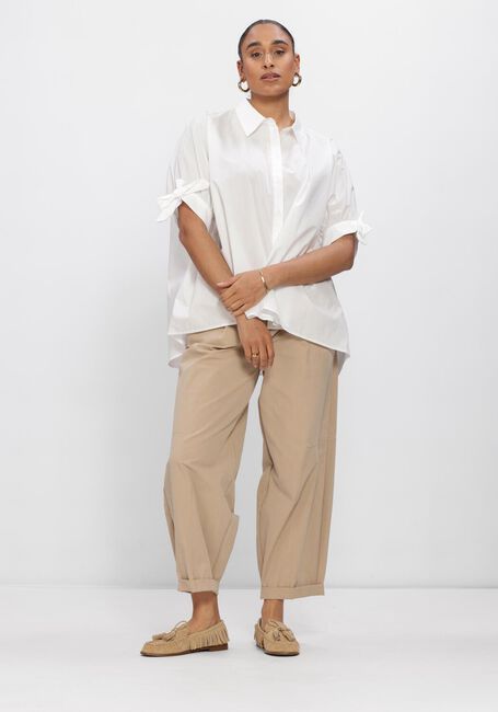 Nicht-gerade weiss SUMMUM Blusen BLOUSE CRISPY POPLIN - large