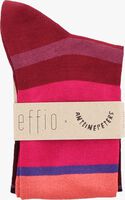 Rote EFFIO Socken HUG - medium