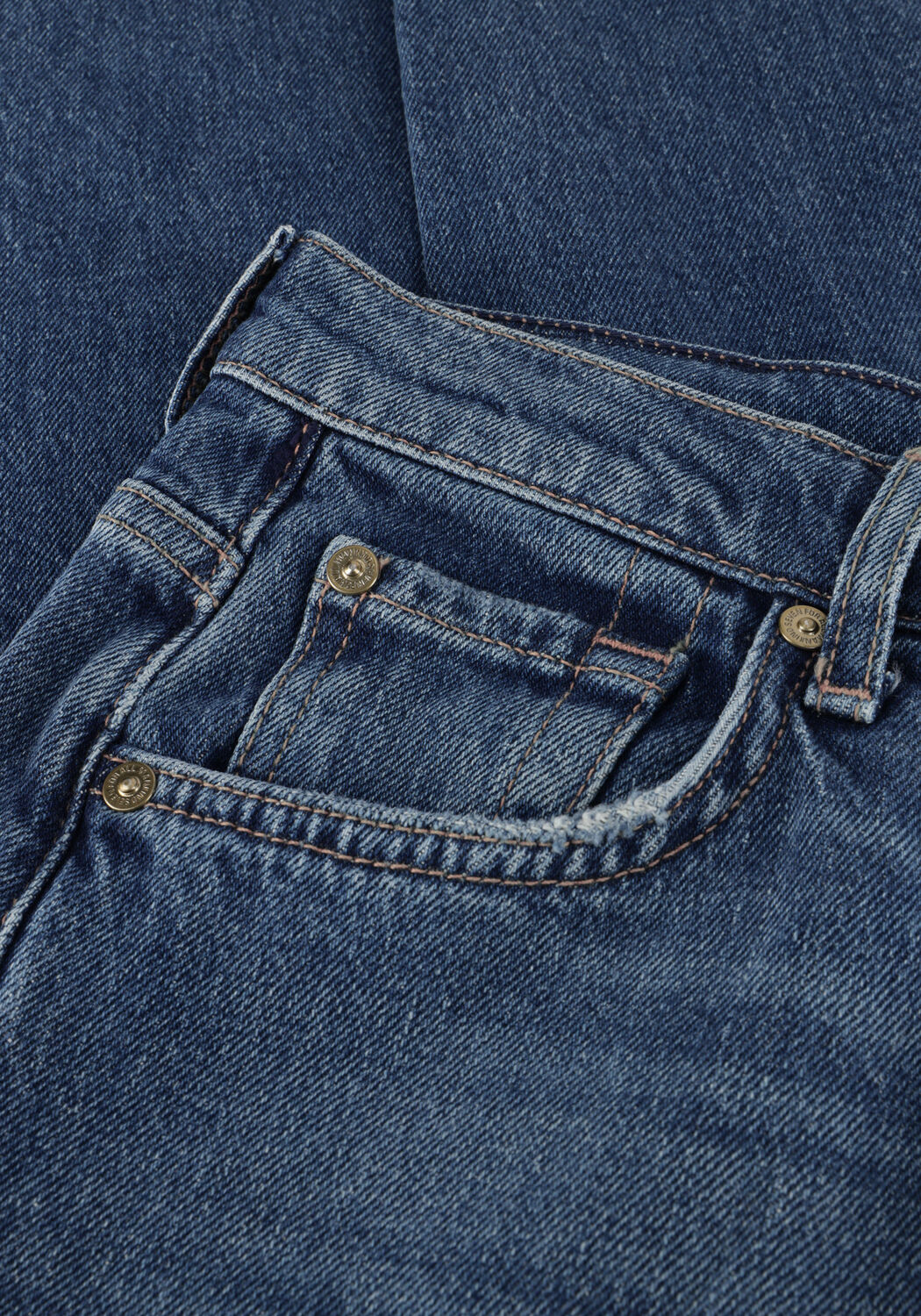 Blaue 7 FOR ALL MANKIND Straight leg jeans TESS TROUSER EXPLORER - large