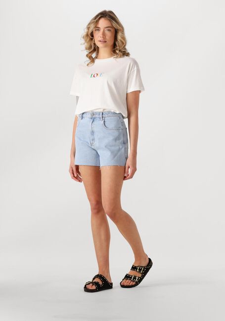 Hellblau ABRAND JEANS Kurze Hosen VENICE SHORT KENDALL - large