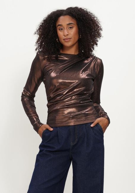 Bronzefarbene STUDIO AMAYA Top PARTY TOP - large