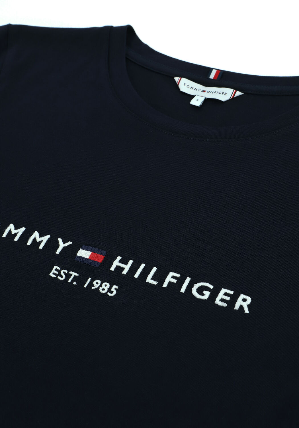 Dunkelblau TOMMY HILFIGER T-shirt HERITAGE HILFIGER C-NK REG TEE - large