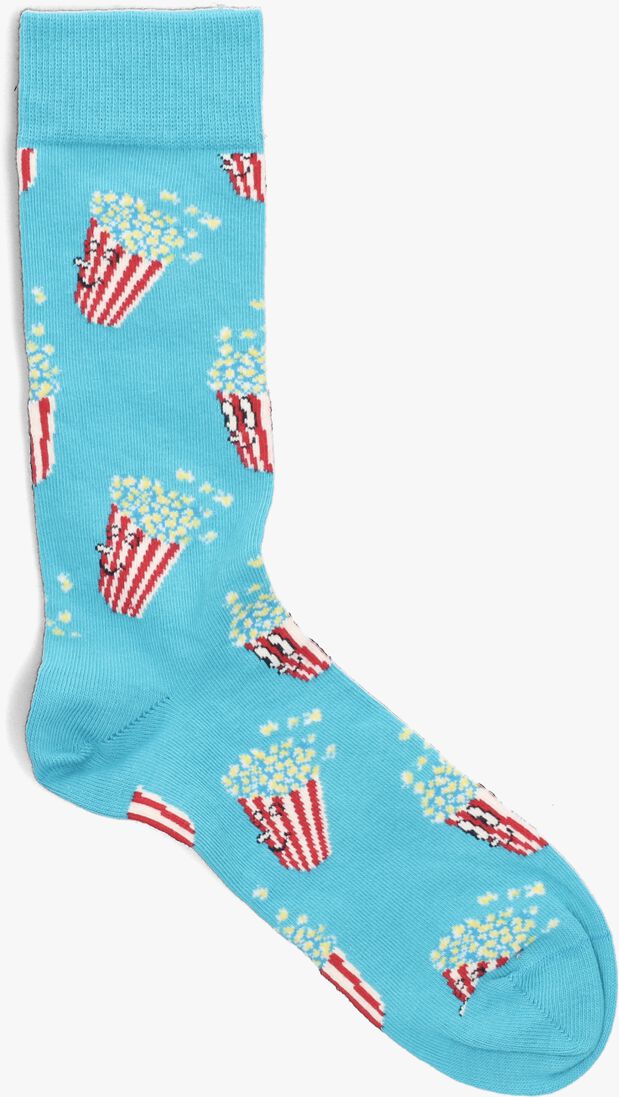 blaue happy socks socken popcorn