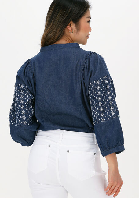 Blaue MINUS Blusen HADLEE SHIRT - large