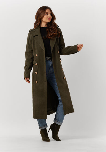 Olive Y.A.S. Mäntel YASMILA WOOL MIX COAT - large