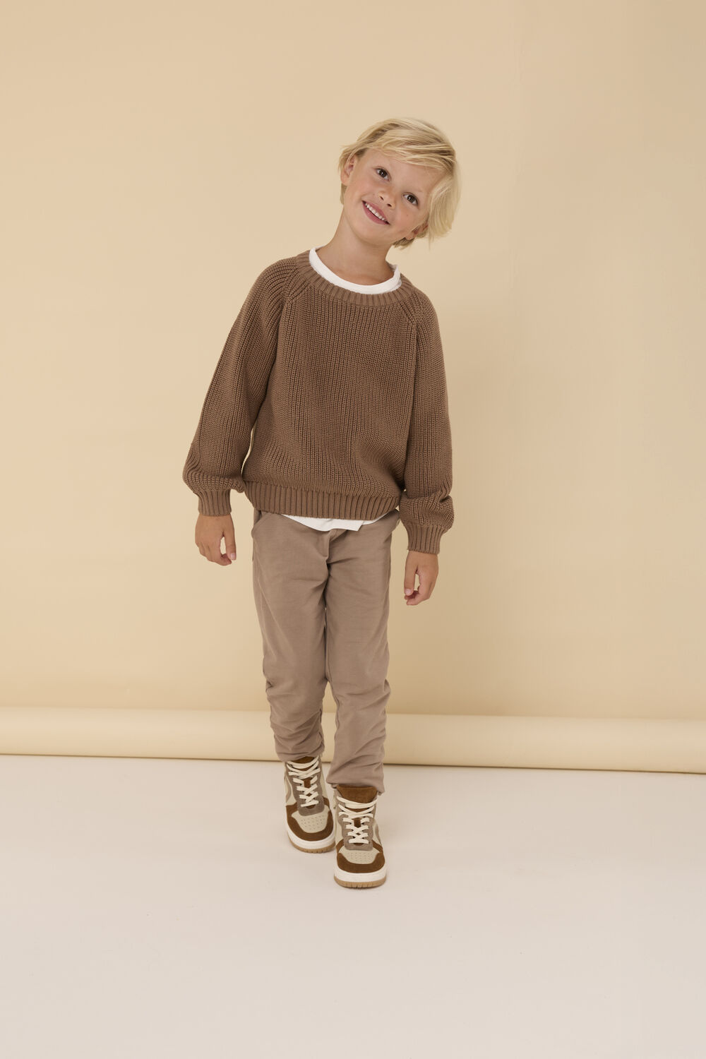 Braune TON & TON Pullover TON - large