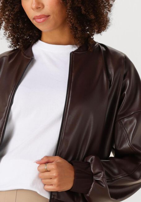 Braune STUDIO ANNELOES Jack MAYTE FAUX LEATHER BOMBER - large
