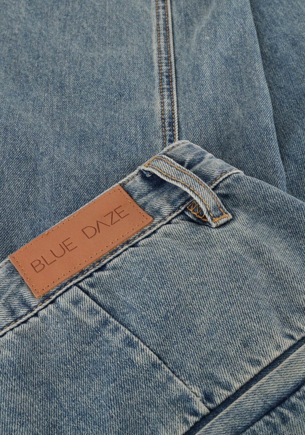 Dunkelblau SUMMUM Wide jeans WIDE LEG JEANS VINTAGE COTON TWILL - large