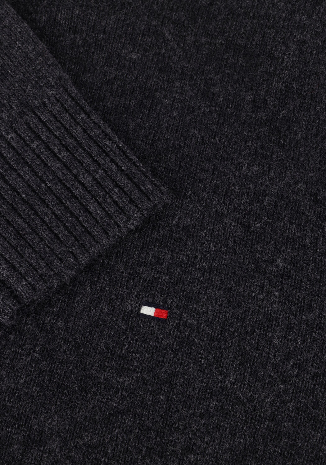 Dunkelgrau TOMMY HILFIGER Pullover LAMBSWOOL CREW NECK - large