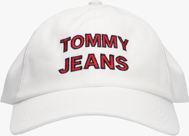 Weiße TOMMY JEANS Kappe TJW GRAPHIC CAPTE - large