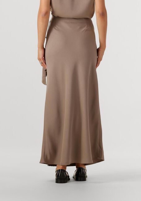 Taupe NEO NOIR Midirock KIT DULL SATEEN SKIRT - large
