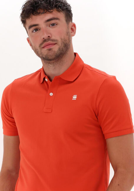 Orangene G-STAR RAW Polo-Shirt DUNDA SLIM POLO S/S - large
