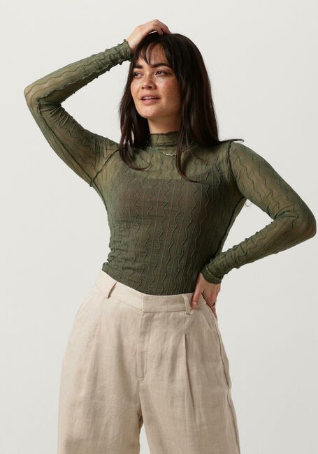 Grüne ENVII Top ENSOFIE LS T-N TEE 6958 - large