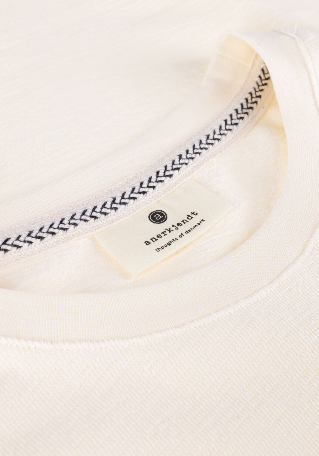 Sand ANERKJENDT T-shirt AKKIKKI S/S STRUCTURE TEE - large