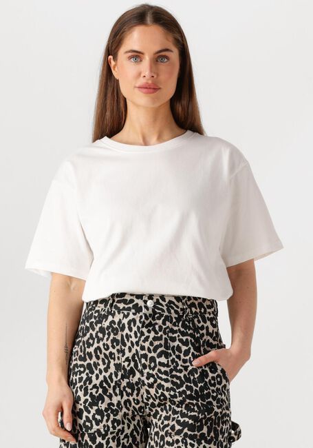 Weiße WITHBLACK T-shirt WBLWILMA SS TEE - large