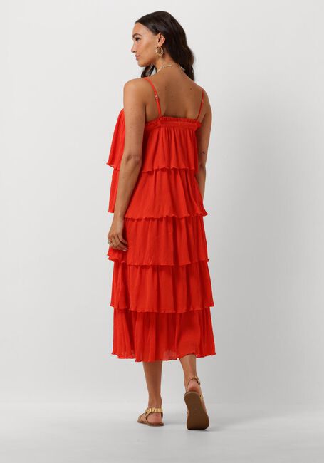 Rote Y.A.S. Midikleid YASFILIPPA STRAP MIDI DRESS - large