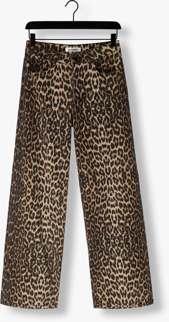 Leopard CO'COUTURE Mom jeans LEO DENIM PANEL PANT - large