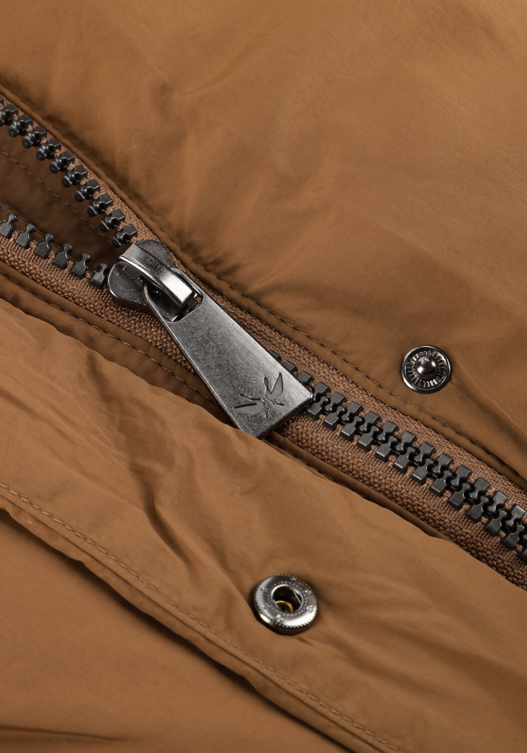 Braune FRANKIE & LIBERTY Wattierte Jack TRINITY OVERSIZED PUFFER - large