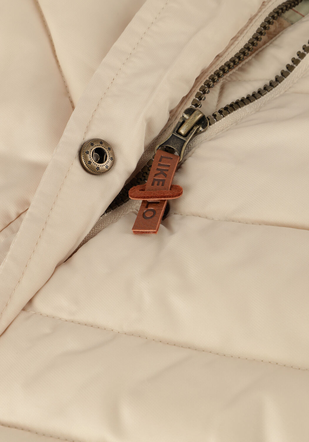 Bausatz LIKE FLO Wattierte Jack ALINA FLO GIRLS QUILTED JACKET LONG - large