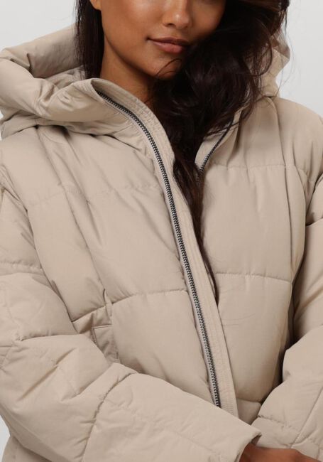 Beige OBJECT Wattierte Jack OBJZHANNA NEW SHORT JACKET - large