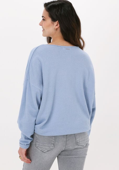 Blaue CIRCLE OF TRUST Pullover ZANE KNIT - large