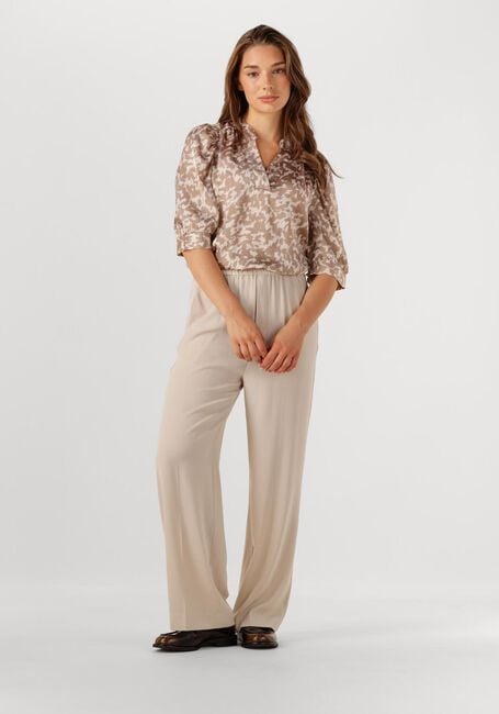 Sand NEO NOIR Blusen ROELLA GRAPHIC FADE BLOUSE - large