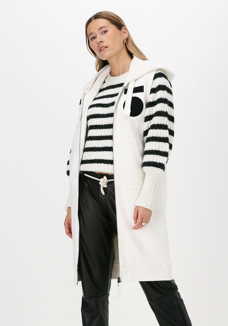 nicht-gerade weiss 10days strickjacke sleeveless cardigian