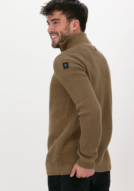Beige VANGUARD Pullover HALF ZIP COLLAR COTTON ARCRYLI - large